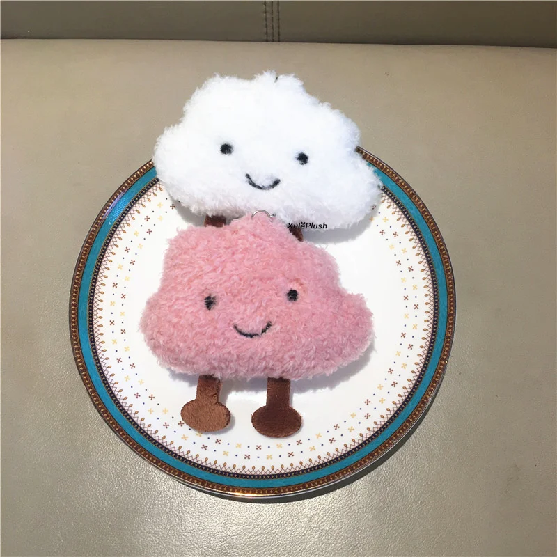 2 цвета новое маленькое милое облако 7 см мягкая плюшевая игрушка кулон для