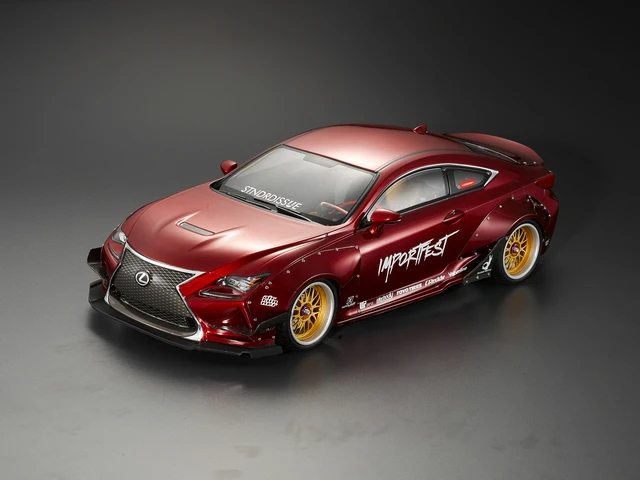 Killerbody 1:10 RC Широкий комплект всего тела подходит для Lexus RCF body