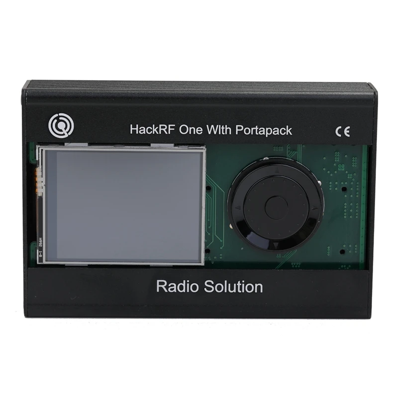 AMS-2.4 дюймов Lcd сенсорная панель Portapack с 0.5Ppm Tcxo Gps часы с металлический чехол для Hackrf One Sdr