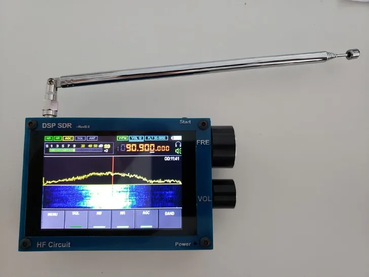 HIFI high sound quality 50K-200MHz Malachite SDR Radio DSP SDR HAM Receiver 3