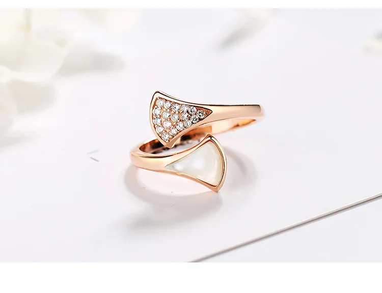 S925 Серебряное кольцо, модное, с микро-инкрустацией, регулируемые, открытые, кольца на палец, геометрические, Женские Ювелирные изделия для мужчин и женщин, обручальные кольца