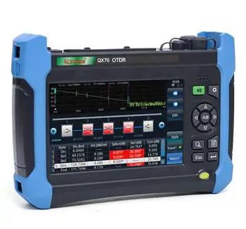 

iOLM Link map with pass/fair function KomShine QX70 SM OTDR 1310/1550nm