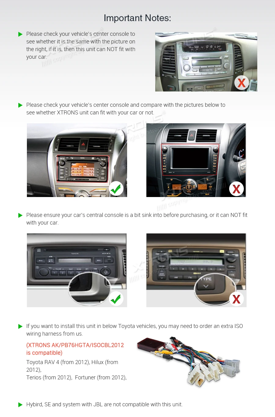 Best 6.95" Android 9.0 64G ROMCar DVD Multimedia Navigation GPS Radio for Toyota 4Runner 2002-2009 & Vios 2003-2010 & Hilux 2001-2011 5