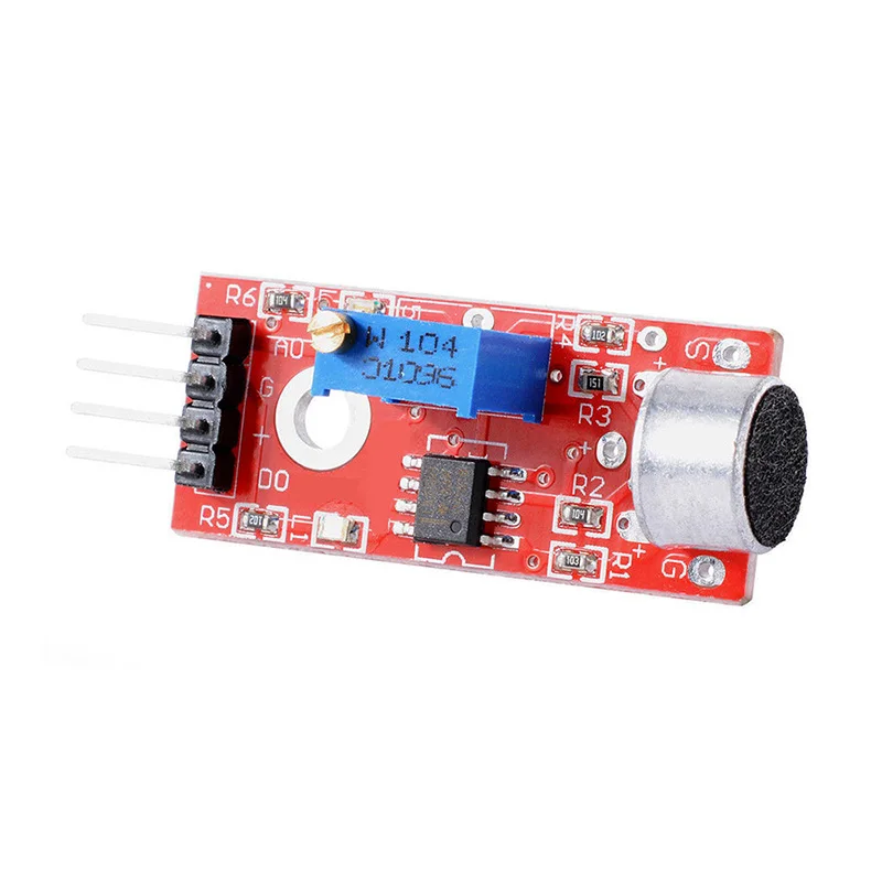 

Microphone Sensor AVR PIC High Sensitivity Sound Detection Module PUO88