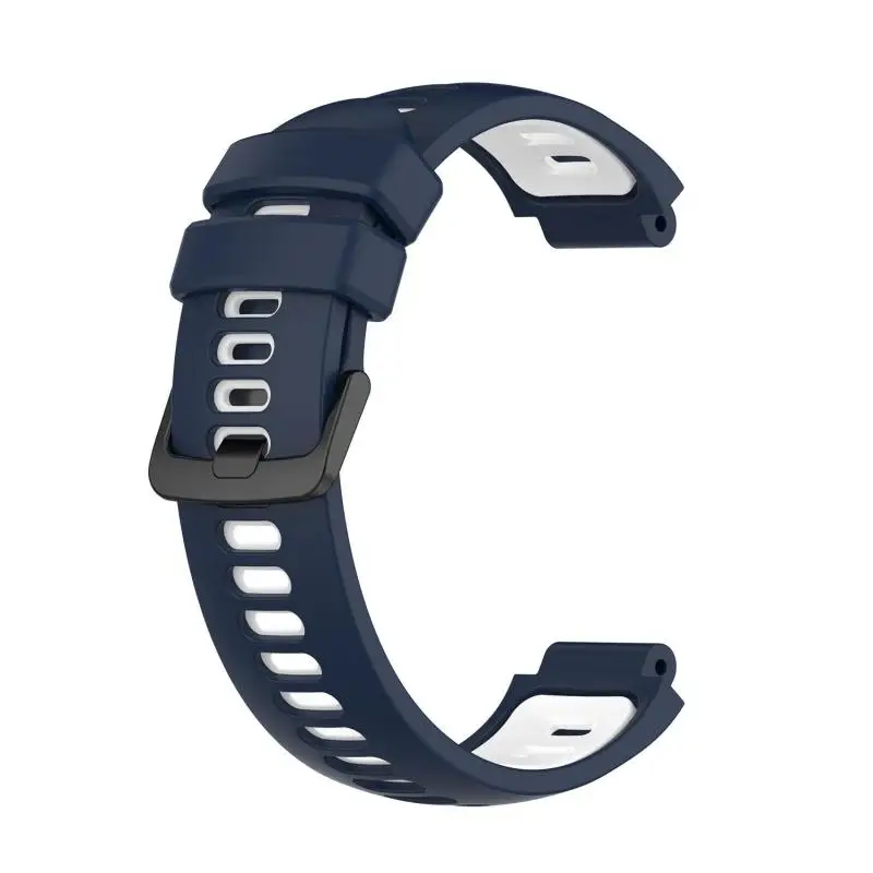 Silicone Steel Buckle Straps Accessories Suitable For Garmin Forerunner 220/735XT Strap Two-color Silicone Wristband