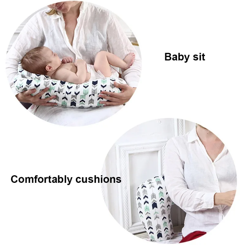 Подушки для мам для беременных женщин, хлопковая Подушка для кормления и талии, u-образная подушка для грудного вскармливания