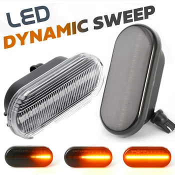 

For Ford C-Max Fiesta MK6 Focus MK2 Fusion Galaxy Dynamic Turn Signal Light LED Side Fender Marker Sequential Indicator Blinker