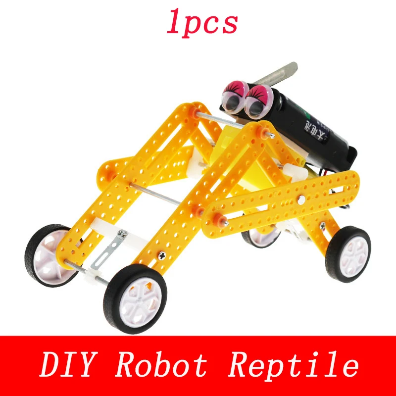 1 шт. студентов DIY научная модель для эксперимента робот рептилия электрическое