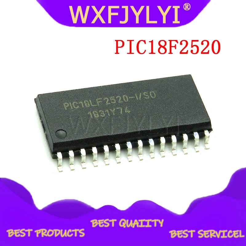 1 шт. MCU 8 бит PIC18F2520 SOP28 18F2520 IC 32 КБ FLASH 28SOIC | Электронные компоненты и принадлежности