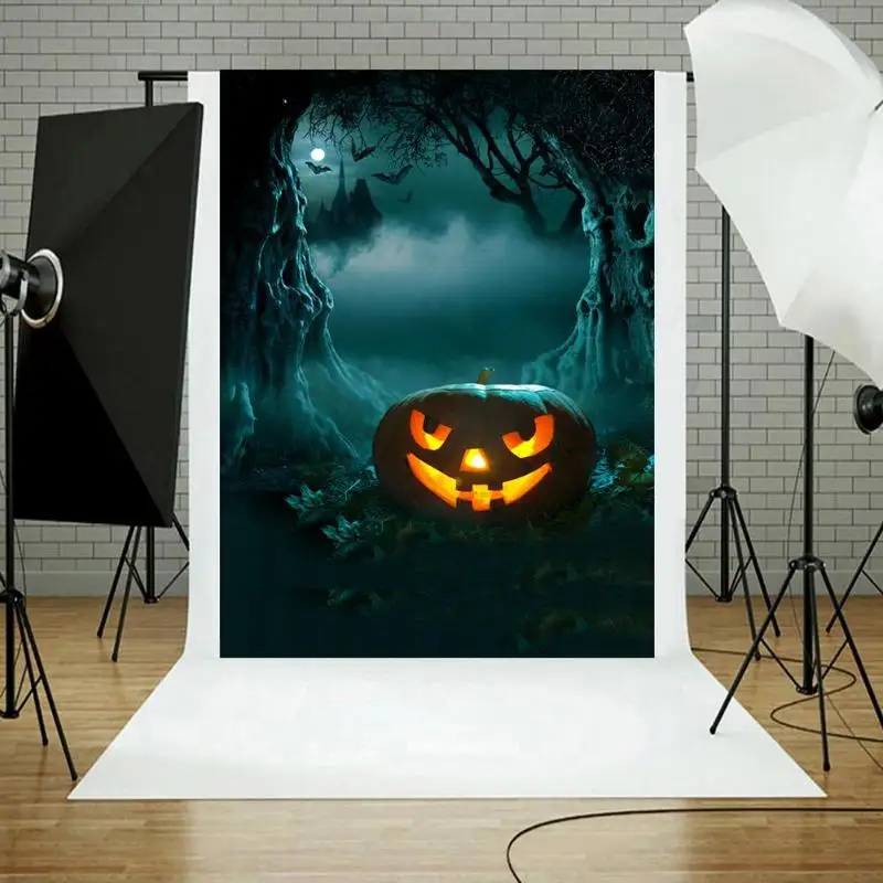 

Halloween Theme Photography Background 0.9x1.5m Cloth Backdrop Photographic Props Scary Festival Photo Accessories