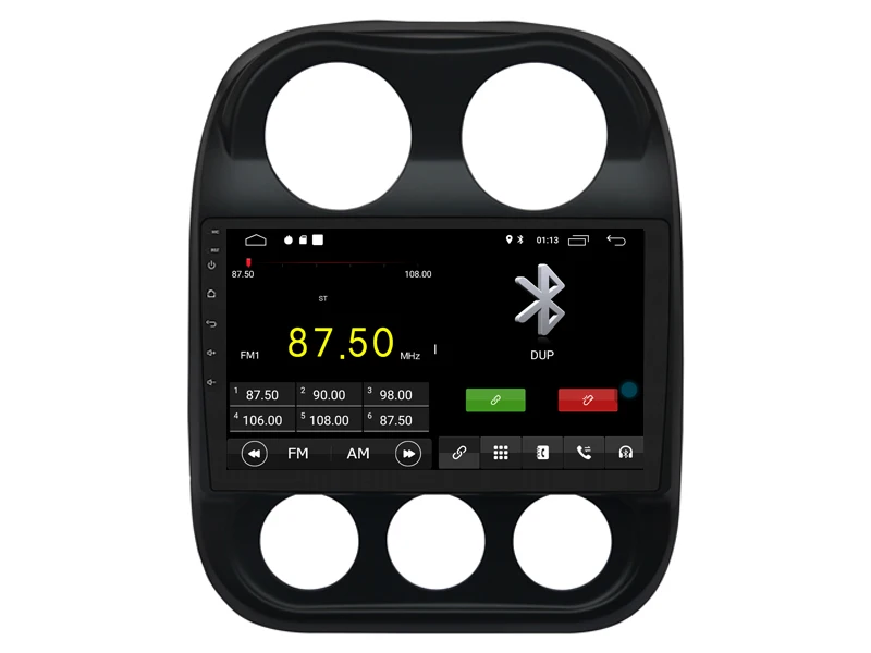Автомобильный мультимедийный плеер 9 дюймов ips экран монитор gps магнитофон Bluetooth Android 9,0 для Jeep Renegade Авто Аудио