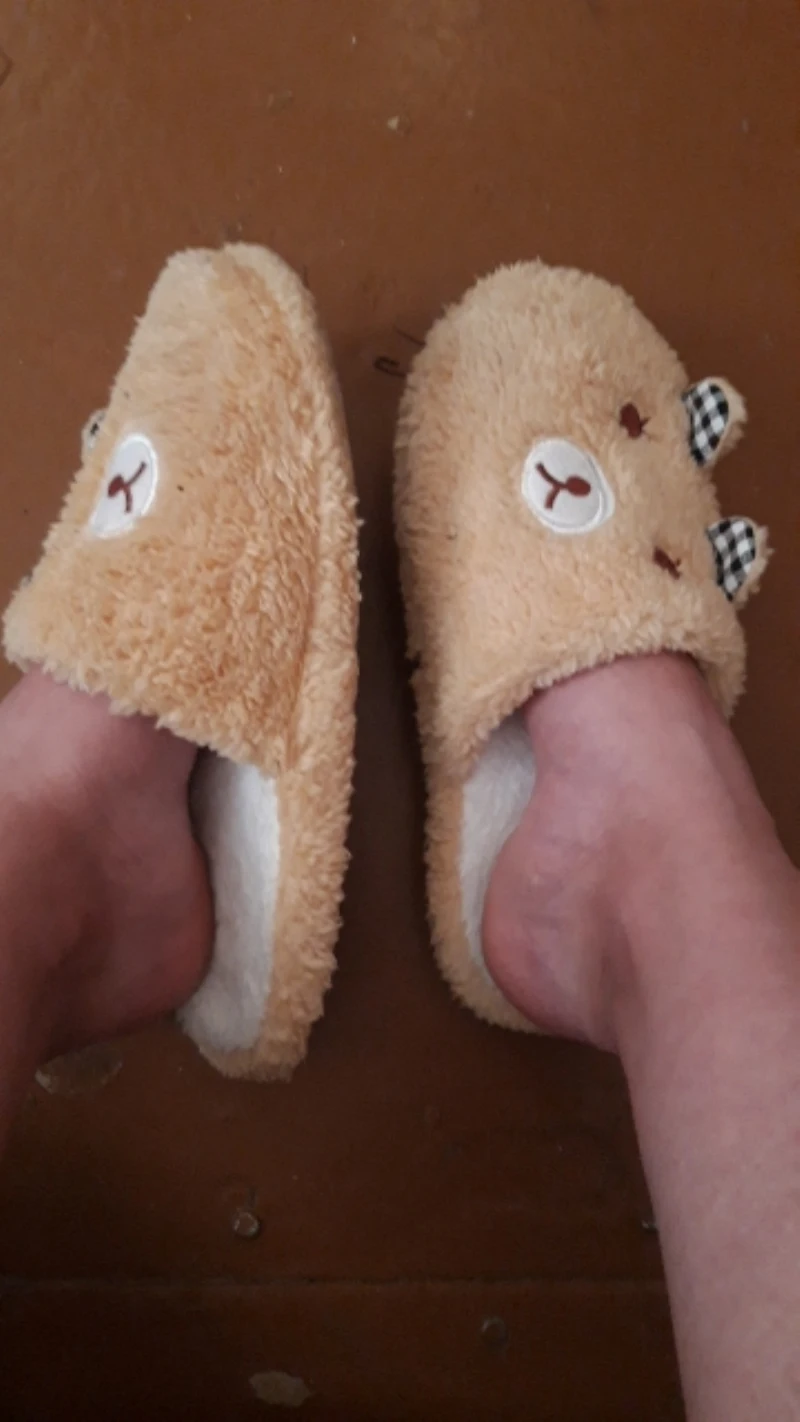 Зимние женские тапочки; домашняя обувь для женщин; Chinelos Pantufas Adulto; модные домашние тапочки на меху с милым медведем и Свинкой