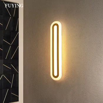 

Creative Modern Minimalist Wall Lamp Three Color Stepless Dimming Wall Lights for Living Room Bedside Aisle Ceiling Lamps