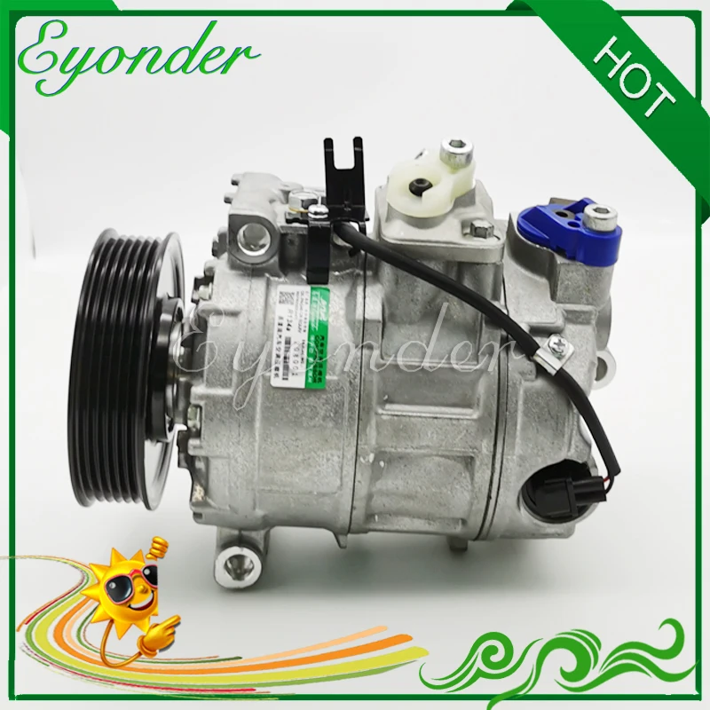 Компрессор кондиционера AC A/C для Audi Q7 4L Volkswagen TUAREG 3 0 7L6820803F 7P0820803N 7L6820803J 7P0820803D 7L6820803K |