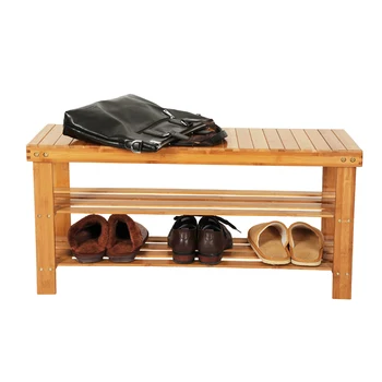 

90cm 3 layer Wood Shoe Rack Dust-proof Storage Shoe Cabinet Home Shoe Stand Dormitory Simple Storage Shelf Organizer Holder