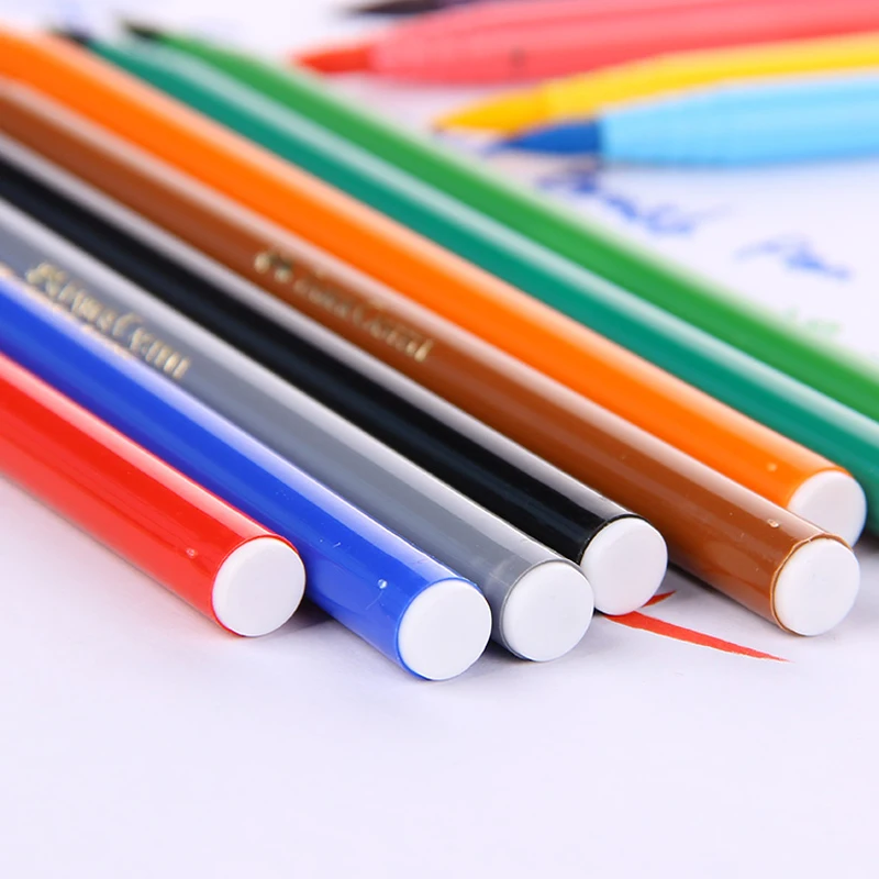 Faber Castell 12 цветов водная Мягкая головка красивая ручка Искусство Ручная роспись