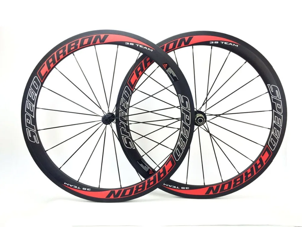 Top 50mmx25mm Carbon Road Wheel Set Tubular Clincher Wheel Novatec A271SBF372SB Flat/Aero Pillar 1432 Spokes Bike Wheel 1050 5