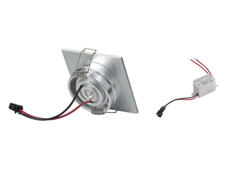 Description Picture 4 of itemDimmable Square led downlight 6w 10w 14w 12V 220V recessed cabinet bulb square spotlight ceiling led driver for home decoration