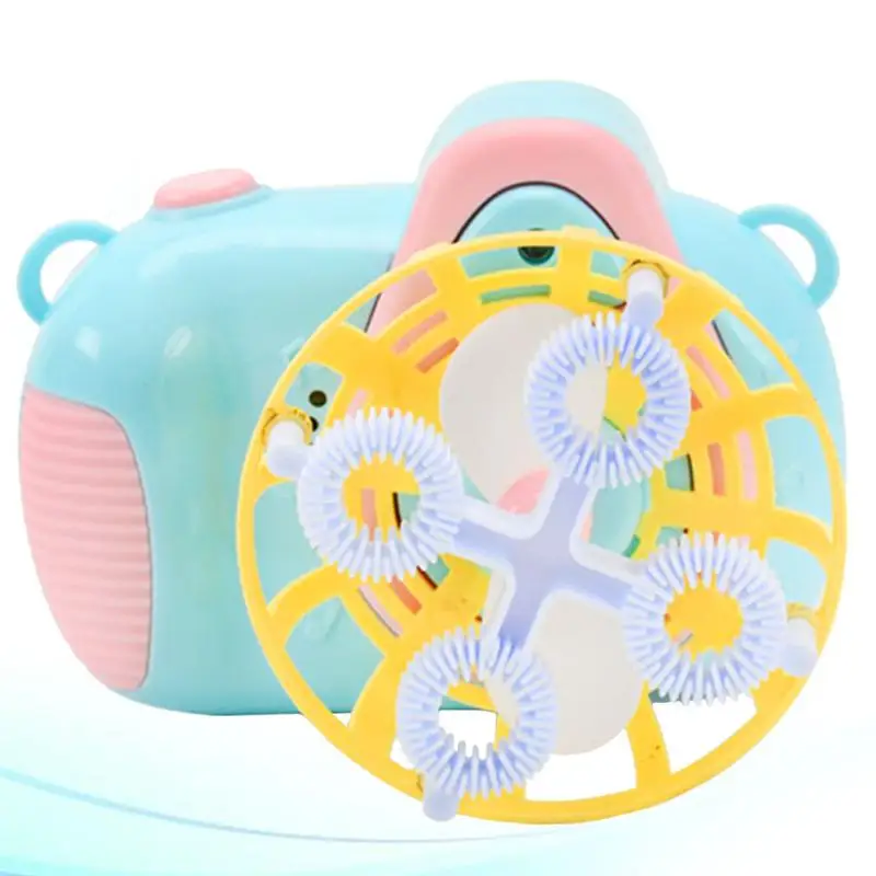 1pc Electric Bubble Blowing Camera Portable Bubble Machine Toy Funny