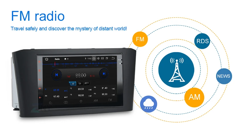 Sale 2019 New 7" Android 9 Carplay For Toyota Avensis T25 2003 2004 2005 2006 2007 2008 Radio GPS Navigation DSP Audio Video TDA7850 14