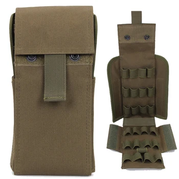 

Outdoor Tactical Hunting Bullet Bag Ammo Shells Reload Magazine Storage Pouches Bag Bandolier Bullet Holder Tactical Airsoft Kit