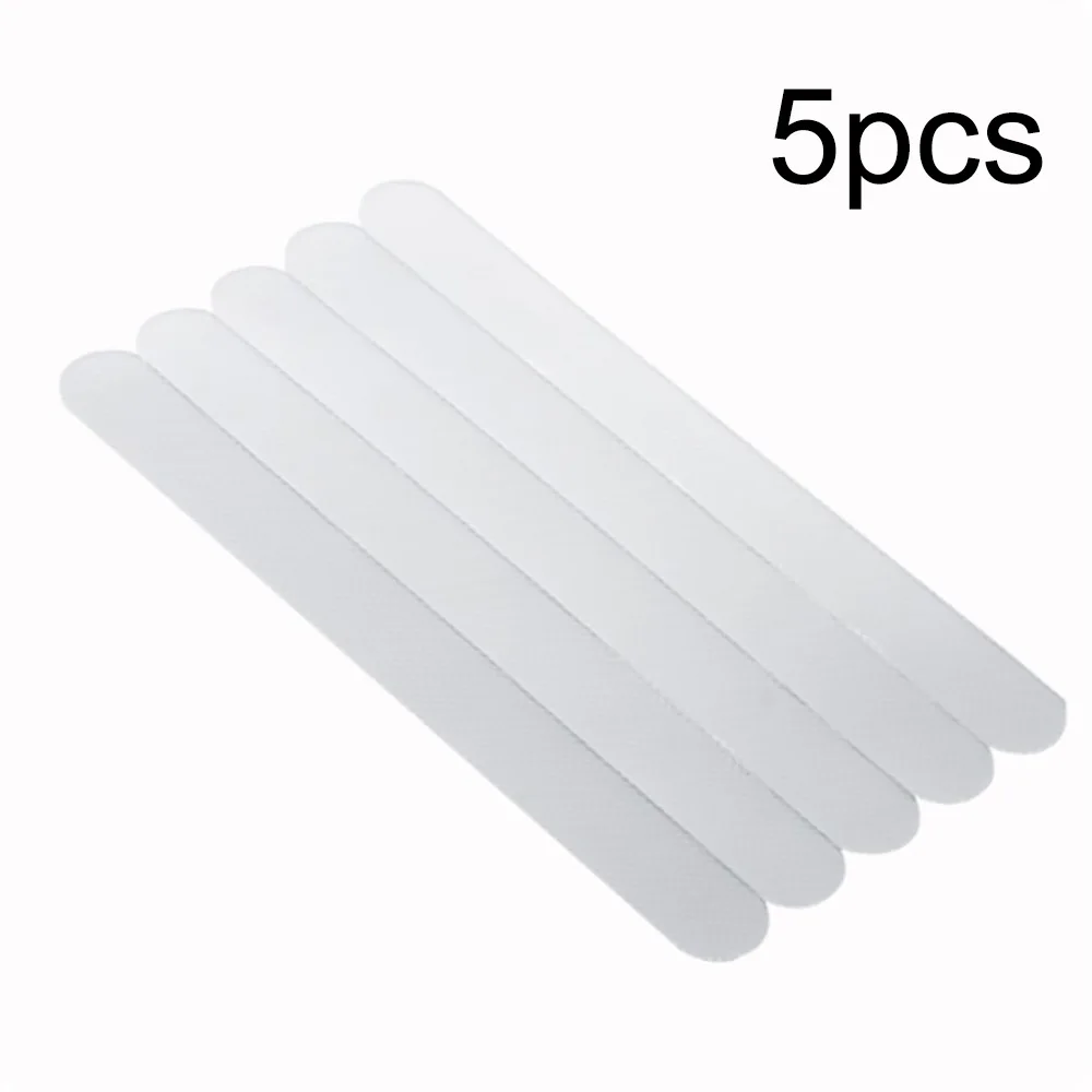 Нескользящая вогнутая лестница для ванной 5 шт. прозрачная противоскользящая