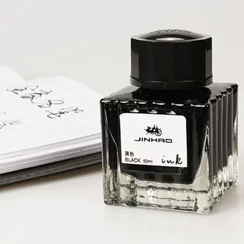 

Bottled Pen Ink 50ml/30ml Smooth Writing Colorful Liquid Ink Office School Stationary Blue Black Red Erasable Blue