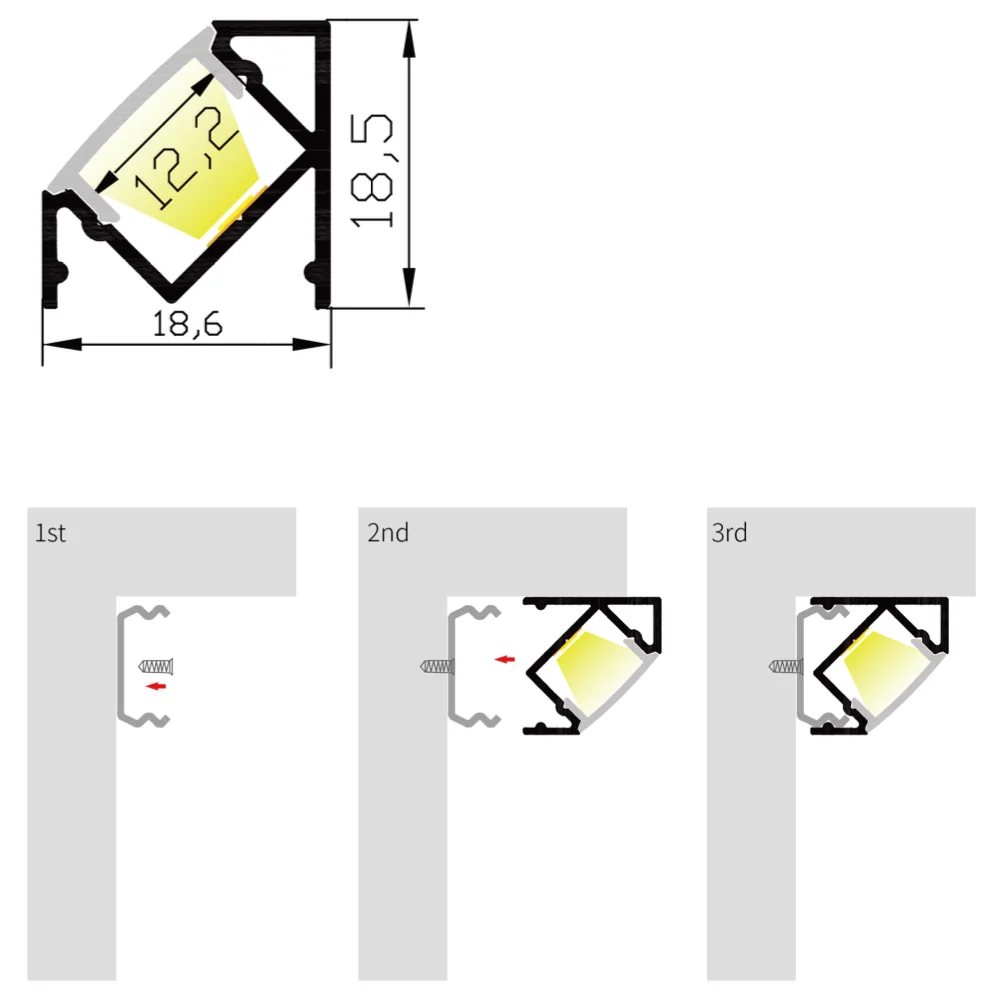 Luzes LED p/ bar