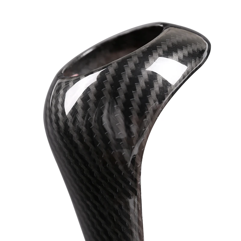 Carbon Fiber Gear Shift Knob Cover for Mercedes-Benz W204 W212 a C E G GLS Class