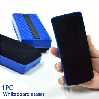 

Rectangle Professional Teaching Practical Dry Wipe Whiteboard Eraser Drawing Board Magnetic Stripe Marker Cleaner School Office