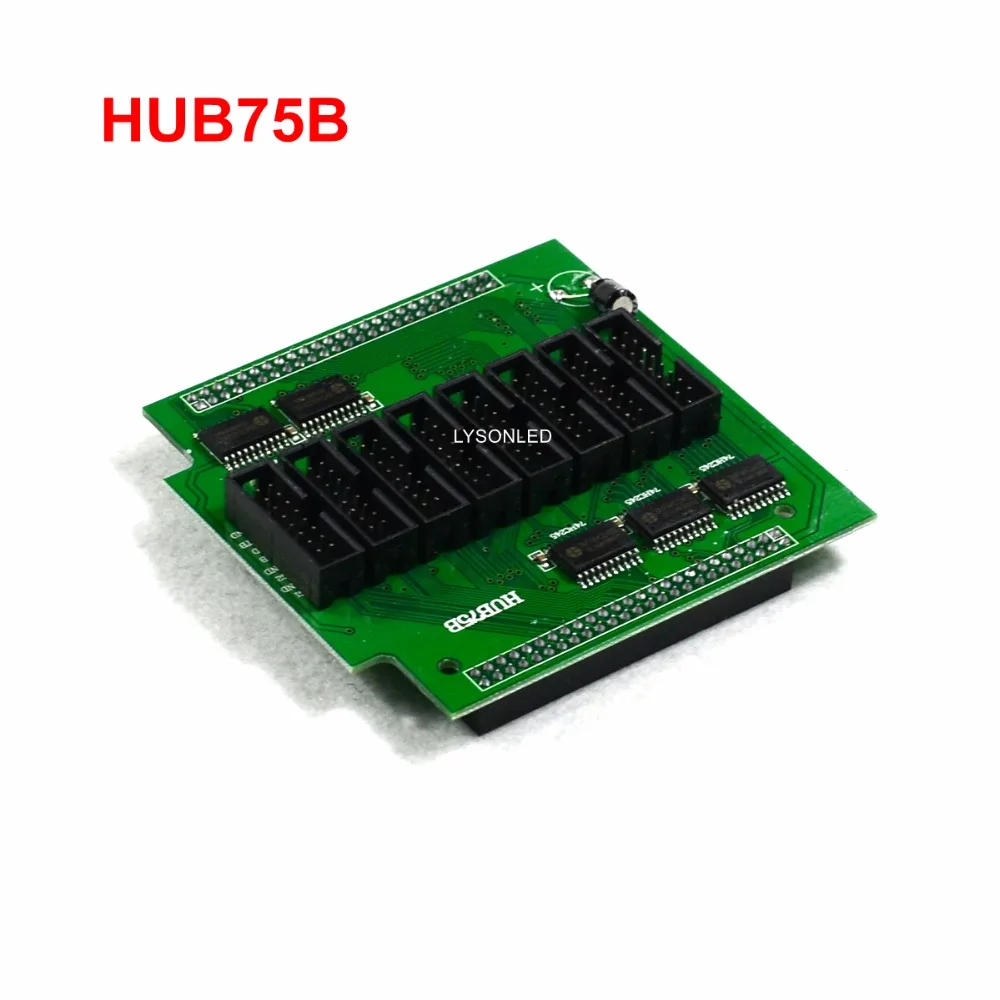 Linsn RV901T добавить Hub41A Hub40A Hub75B адаптер для наружного полноцветный светодиодный дисплей