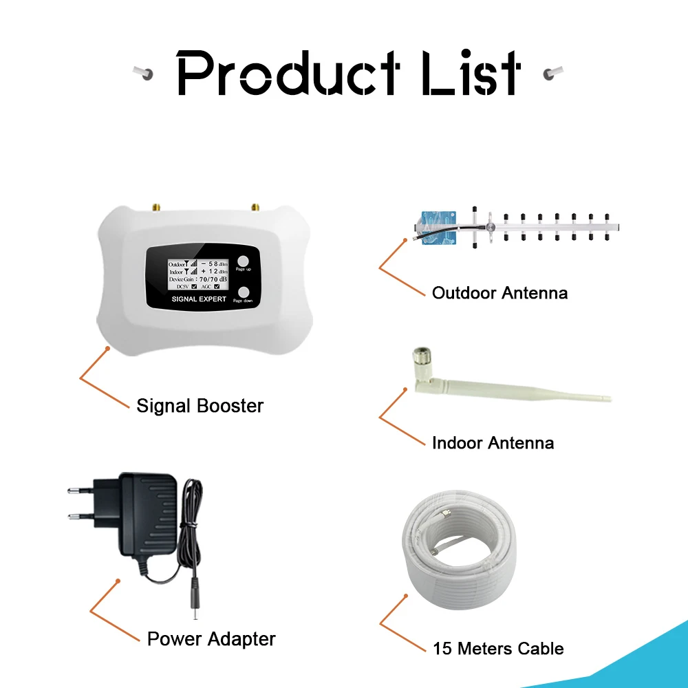 4G LTE Repeater GSM 1800mhz Cellular Amplifier 4g