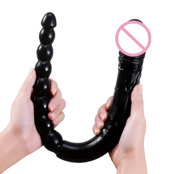 47cm/18.5inch Long Double Dildo Big Size for Couples Lesbian Vagina Masturbation Anal Massage Anus Dilators Toy Sexual Wellness 5