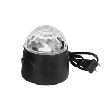 Mini boule lumineuse laser rotative à led avec télécommande, usb, ktv party crystal