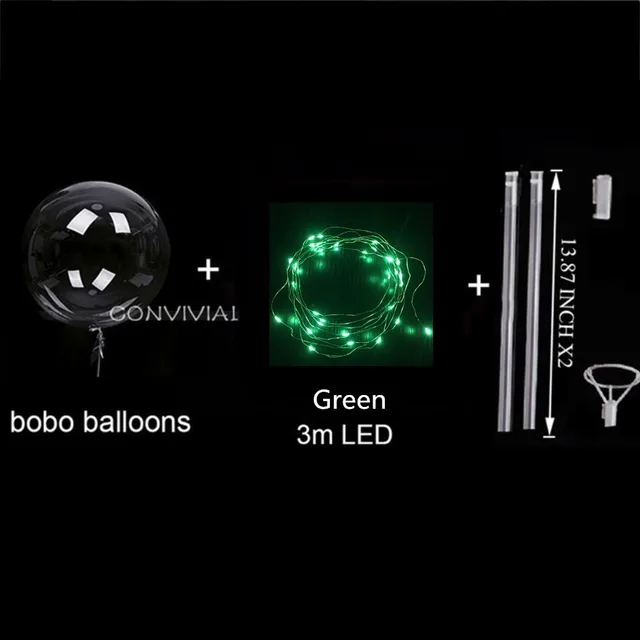 24inch Bobo Green