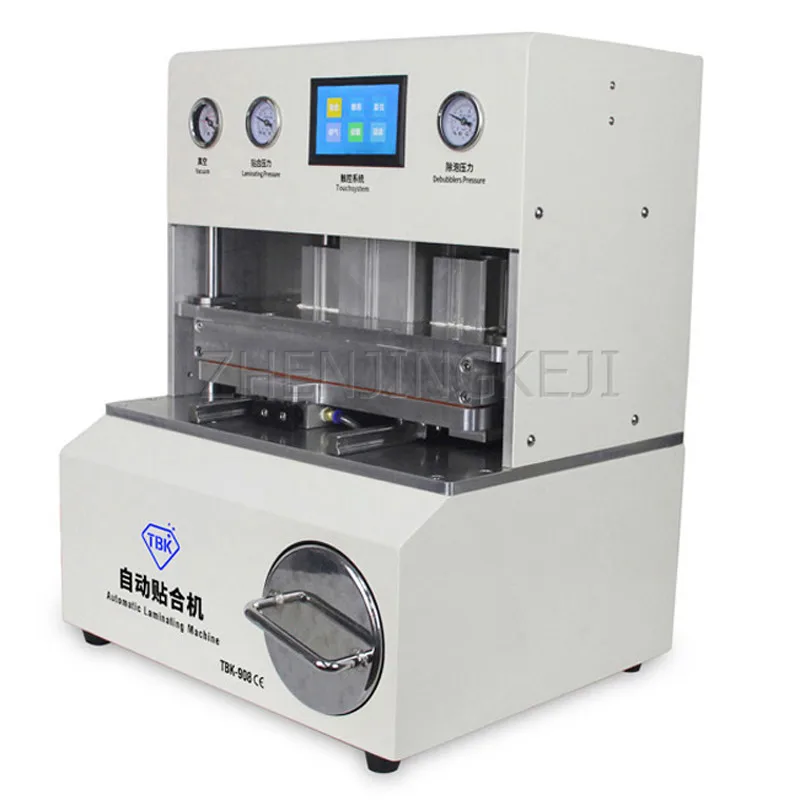 

110/220V Curved Screen Laminating Machine Automatic Vacuum Pressing Tools Defoaming Cell Phone Burst Screen Repair Equipment