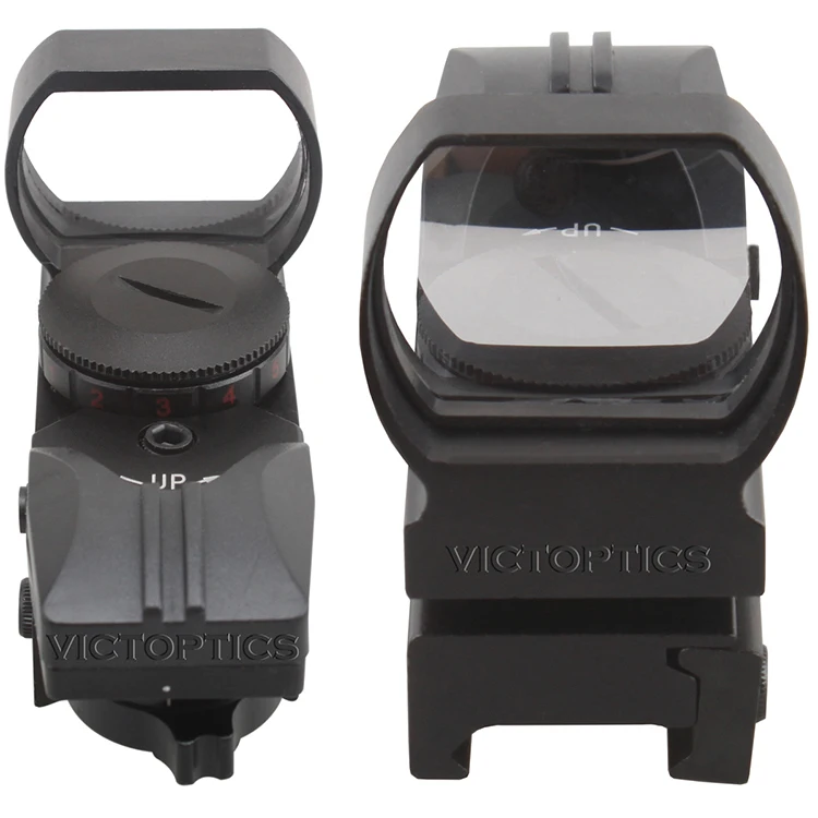 10 шт. Victoptics 1x23x34 мульти винтовочный оптический прицел с сеткой рефлекторный прицел Красная точка прицел подходит 21 мм Пикатинни Вивер рейка