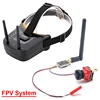 5.8G 40CH Dual Antennas 3 Inch FPV Goggles Video Glasses Headset HD and 1.66mm lens Starlight HDR 1200TVL fpv camera for RC 1
