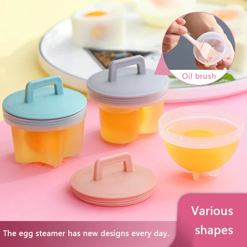 egg cooker Plastic egg mould Lovely shaper Pancake machine kitchen accessories cooking tools bento accessories home gadgets