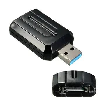 

USB 3.0 To SATA External 5Gbps Converter Adapter For 2.5/3.5Inch Hard Disk NEW