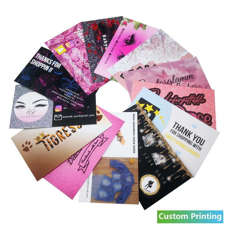 Tarjeta de papel personalizada, tarjeta de identificación de papel de 54x90mm, tarjeta de agradecimiento Tarjeta De Nombre, tarjetas postales de felicitación, diseño gratis, 100 Uds., envío gratis