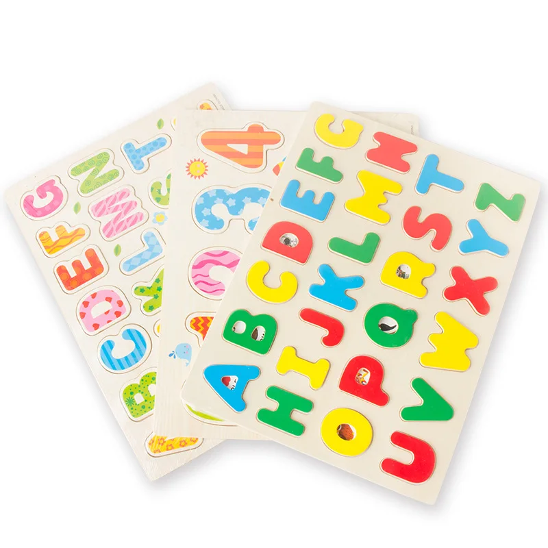 

Jigsaw Puzzle Two with Numbers Wood-And-a-Half-Year-Old Young Children'S Educational Early Education Toy Wooden Baby Jigsaw Puzz