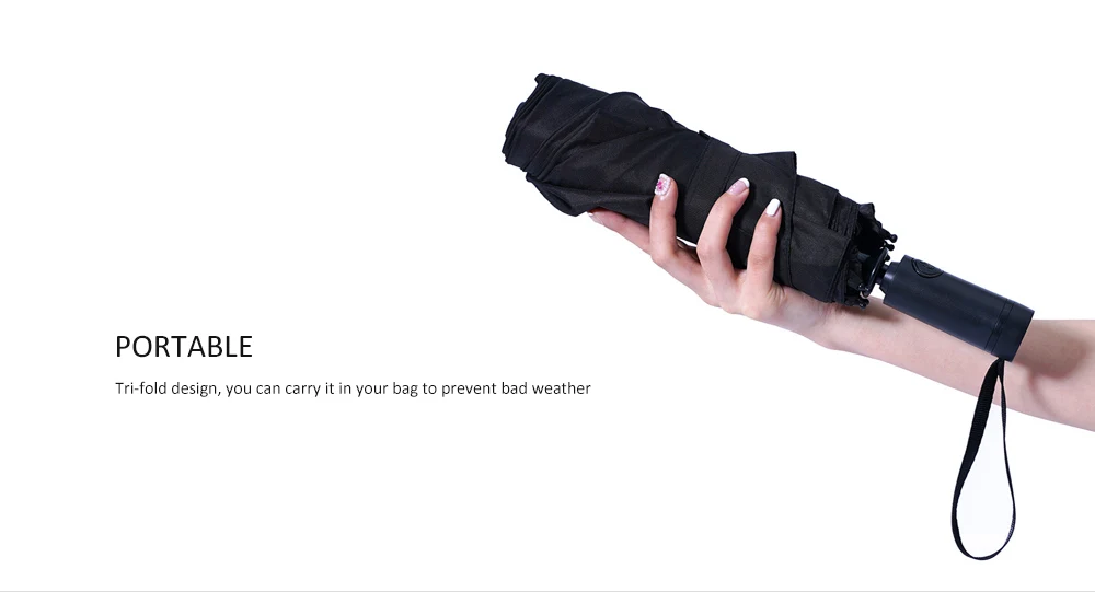 WD1 Three Fold Automatic Umbrella from Xiaomi youpin