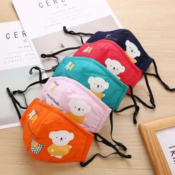 

Kids' Mouth Cover Baby 1pc Fashion Printing Reusable Dustproof Pm2.5 Windproof Foggy Haze Pollution Face Mask Mascarillas