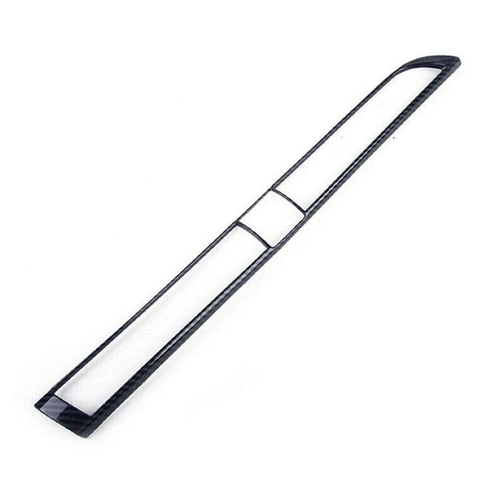 

Carbon Fiber Style Car Vehicle Center Console Middle Air Vent Outlet Decoration Sticker Trim For Toyota Camry 2018