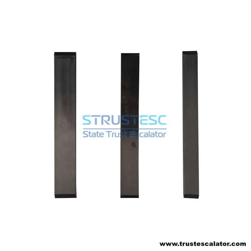FAA380F4 Elevator 3 IN 1 Guide Shoe Insert L200mm W20/25/20mm Black for Otis