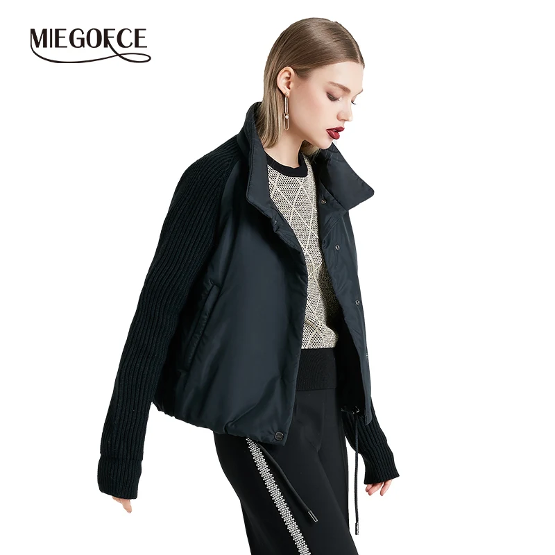 awesome  MIEGOFCE 2019 Short Women's Coat And thin cotton padded jacket Spring Women's Jacket Stylish With C