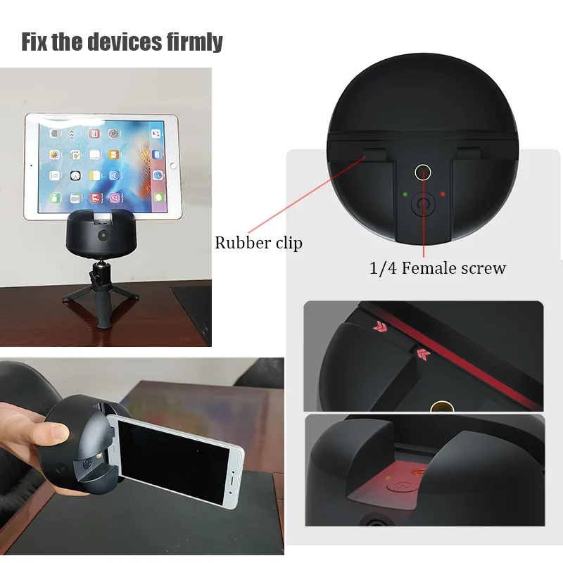 Умная автоматическая камера робот с ИИ BFOLLOW для отслеживания лица и тела Мужская