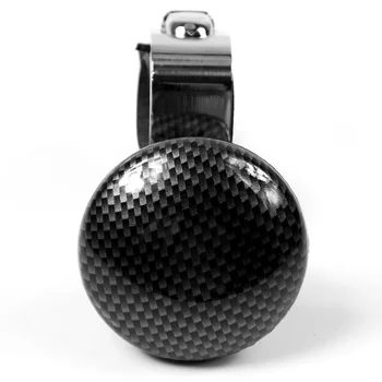 

Cars Truck Power Steering Wheel Spinner Booster Aid Handle Clamp Knob Ball Black