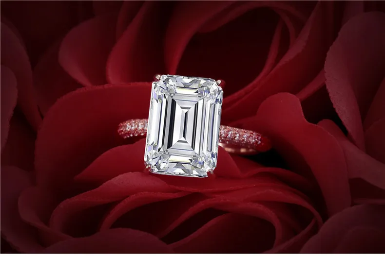Oh My God So beautiful не поддельные круглые огранки S925 Серебряное кольцо SONA бриллиантовый солитер прекрасное кольцо уникальное обручальное